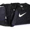 Nike Polyester Handbag, Crossbody Gym Bag Medium Unisex Black Casual BA4881-001