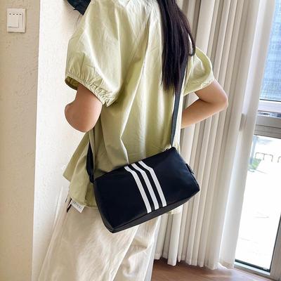 Women's Large Capacity Oxford Cloth Shoulder Bag - Trendy Korean Fashion Crossbody with Logo Print Option