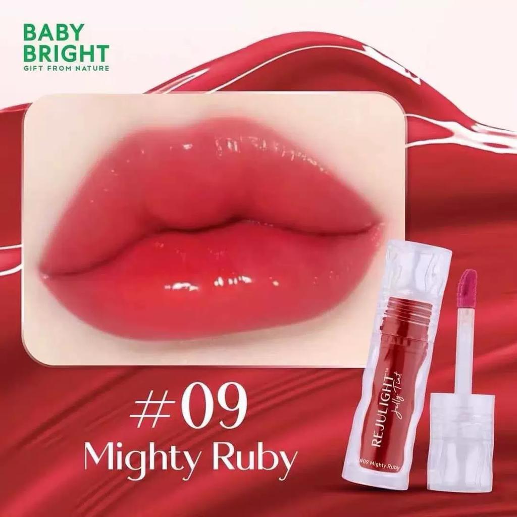 Thailand 711 Xiaoshui Same Style Babybright Mirror Lip Lacquer Dudu Jelly Light Nourishing Long-Lasting Lip Lines