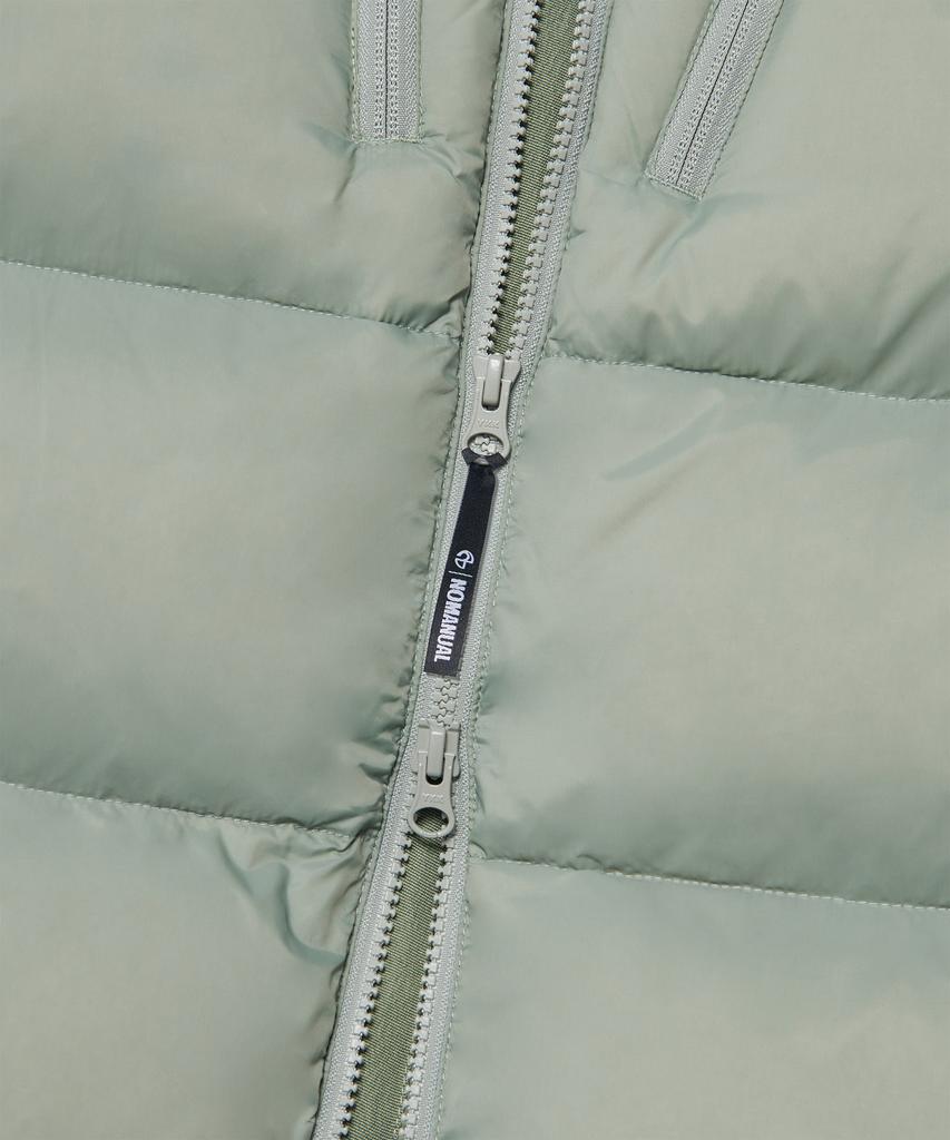 Nomanual Ember Hooded Duck Down - Pale Khaki
