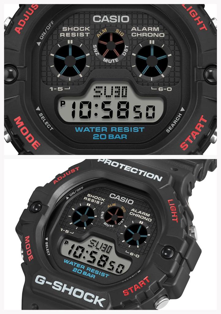 Watch Black [Casio] G-Shock DW-5900U-1JF Men's