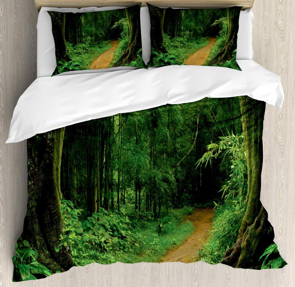 Pathway Duvet Cover Sets For Teens Adults Queen Quilt Covers Lightweight Down Bedroom Decor 2 Pillowcases 1 Duvet Cover No Quilt