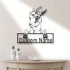 Metal Ram Wall Decor Personalized Modern Metal Sign Home Art