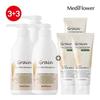 Large Size Grain Facial Milky Cleansing Foam 500ml X 3 + Grain Cleansing Foam 150ml X 3