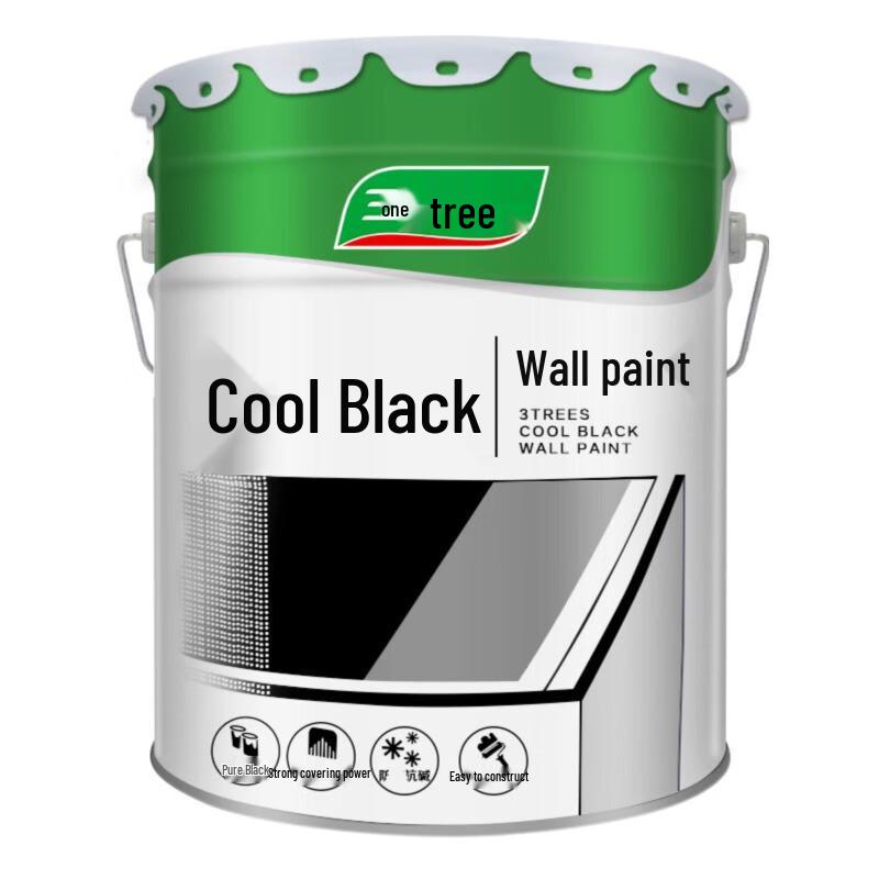 Three Trees Odorless Matte Black Interior Paint