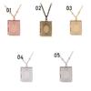 Fashion Book Friend Chain Square Shaped Photo Picture Locket  Pendant