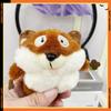 Fox Plush Sesame Pendant Keychain Doll Bag Hanging Decoration Cute Comfortable