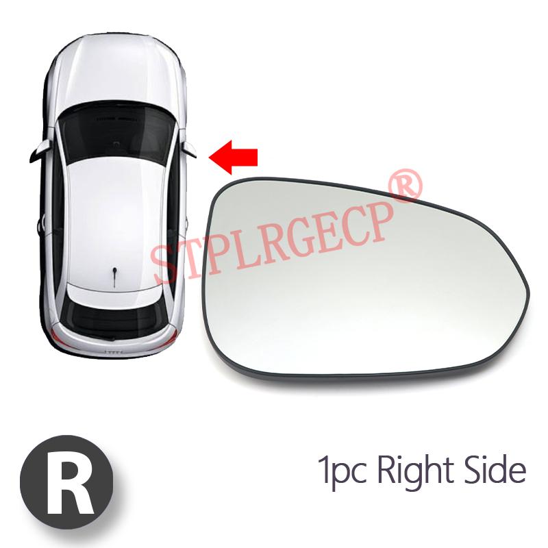 For Lexus NX200t 300h RX350 450h 2015-2021 Left or Right Door Side Wing Clear Mirror Glass Heated Rear View Replacement