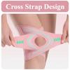 Thin Knee Brace With Cross Straps Relieve Meniscus Tear Knees Pain Joint Pain Relief Breathable Knee Support Knee Pads