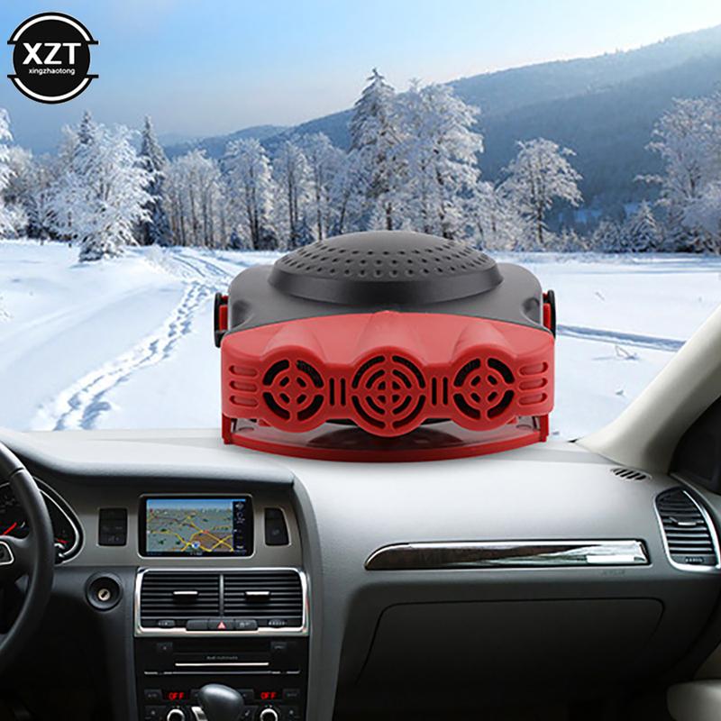 12V Car Heater Electric Heating Fan Portable Electric Dryer Windshield Defogging Demister Defroster For Car Home
