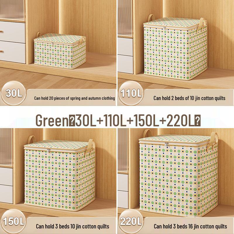 Checkered Quilt & Coat Storage Bag - Large Capacity, Durable & Ideal for Moving and Organization.