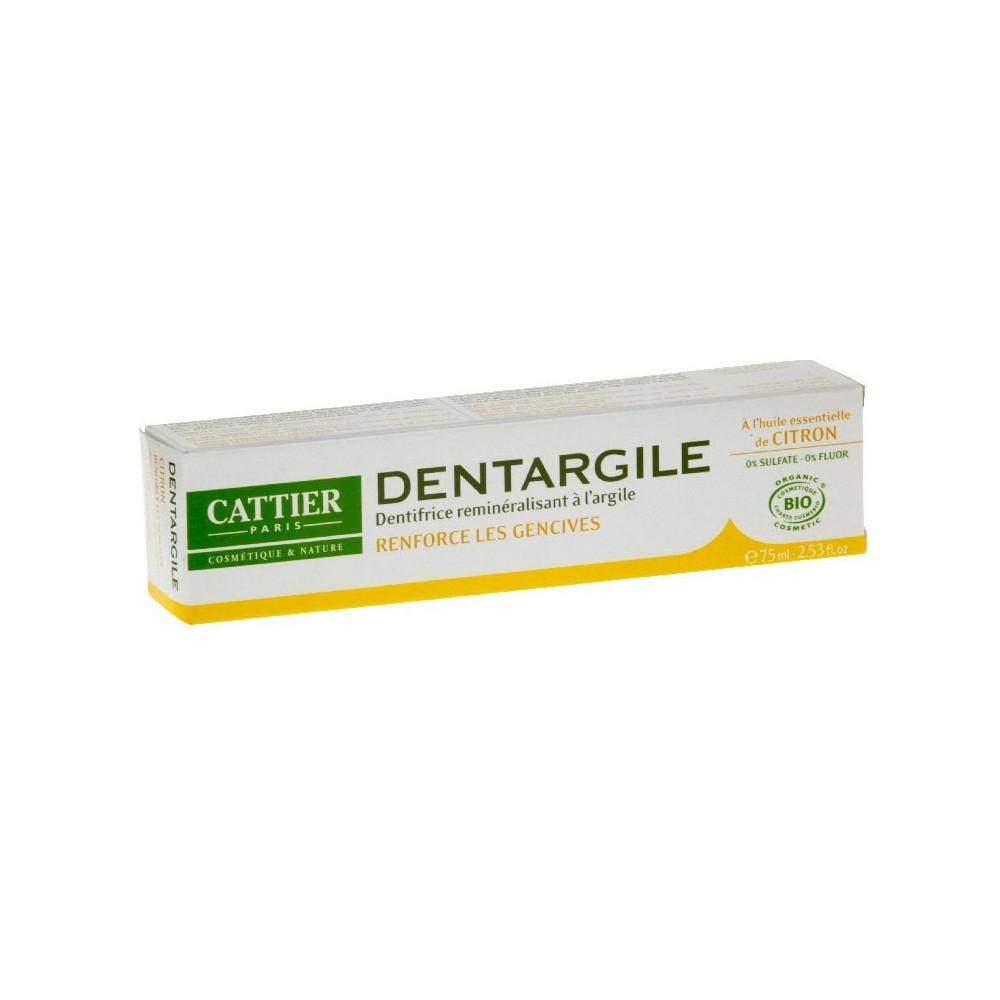 

Cattier dentargile с эфирным маслом лимона 75мл