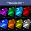 12V LED Car Interior Atmosphere Backlight Ambient Mood Foot Light Cigarette USB Lighter Decorative APP Remote Control Lamp