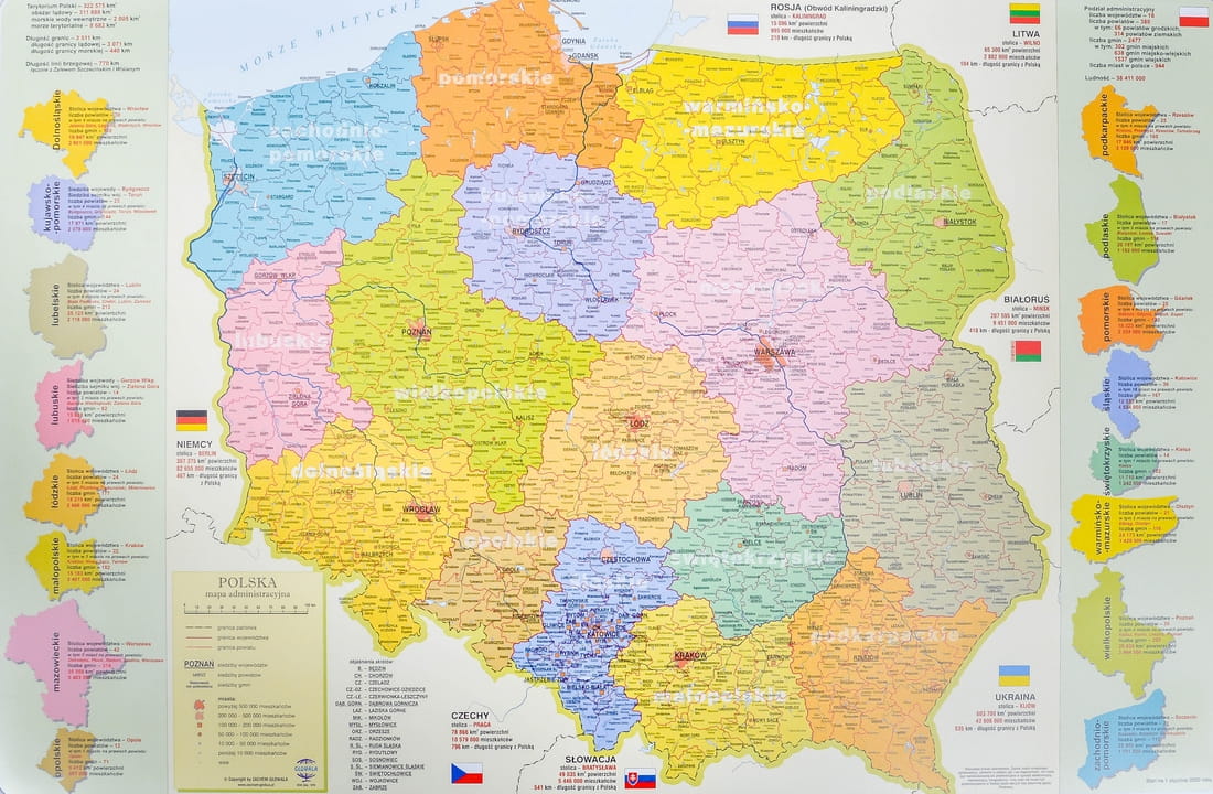 Eiropā. Politiskā karte. Izglītojoša puzle 260