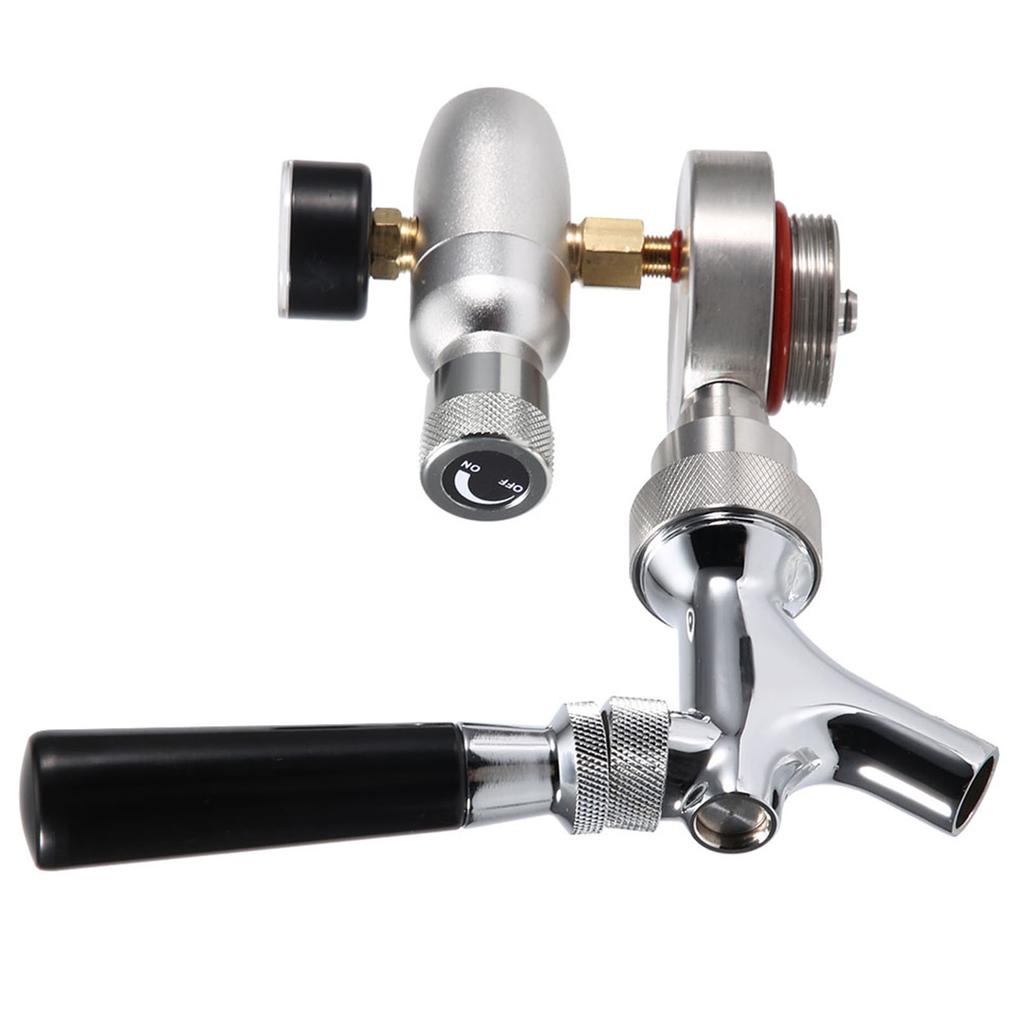 Stainless Steel Beer Spear Faucet Tap Dispenser Kit for 2LCelsius3.6LCelsius4L   Keg Beer Growler