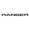 For Ford Ranger T9 Wildtrak Sport XLT XLS XL 2022 2023 1Set New Models Rear Door Logo Letter 3D Emblem Original Size ABS
