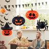 Halloween Party Dekoration Wabenball Anhänger Kürbis Spinne Dreidimensional Wabe Festival Halloween Dekoration Arrangement