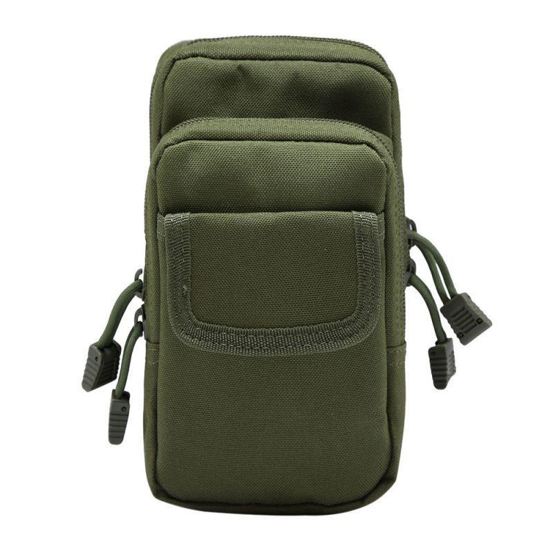 Outdoor-Bauchtasche Hängend Militärfan Sportgürtel Tragen Wechsel 5,6-Zoll-Mobiltelefon