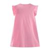 New Summer Arrivals: Girls' Short-Sleeve Embroidered Round-Neck Knit Princess Dresses