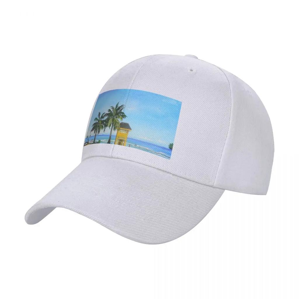 Maracas Beach Guard Hut Baseball Cap Hip Hop Hiking Hat Cute Girl Unisexs