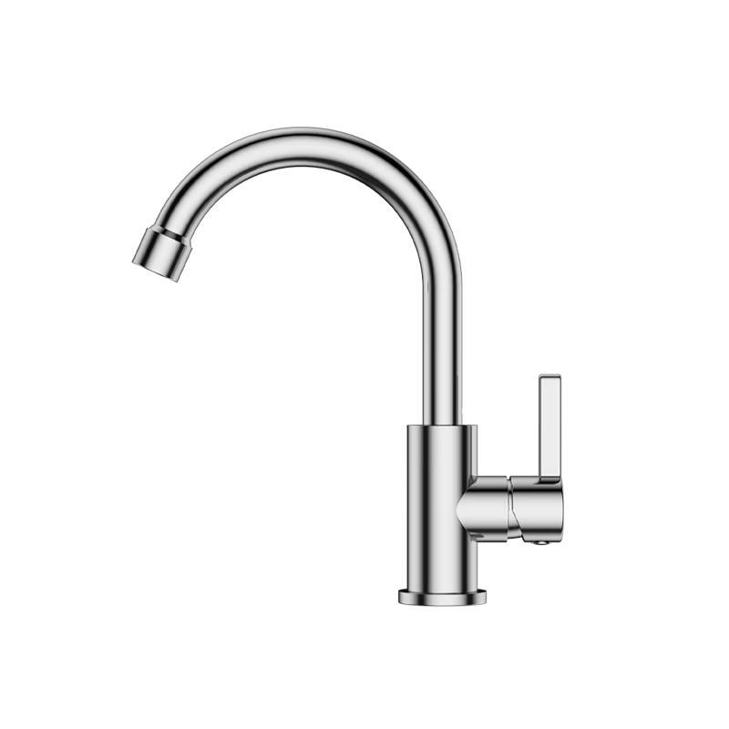JOMOO Stainless Steel Single Cold Water Basin Faucet