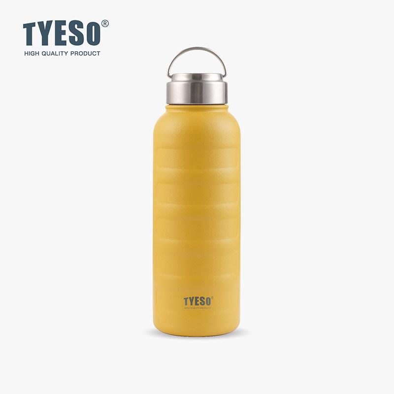 Tyeso 1000ml Large Capacity Vacuum Flasks Stainless Steel Thermos Mug Thermal Tumbler Drinks Cup Water Bottle Portable Thermoses