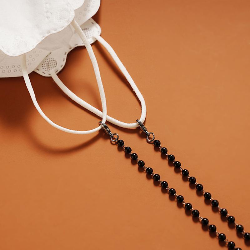 Full Pearl Reading Glasses Chain for Women Eyeglasses Cords Pearl Metal Chain Elegant Chic Anti Loss Eyeglass Accessories