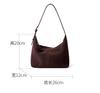 Genuine Leather Winter Fashi Women's Handbag,frosted Cowhide Tote Bag, High-quality and Simple Casual Shoulder Crossbody Bag