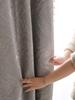 Thick High-precision Black-out Curtains for Living Room Bedroom High-end Curtain Customize Soft Fabric Finished