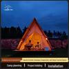 Wooden House Scenic Dining and Accommodation Tent for Resorts and Outdoor Camping