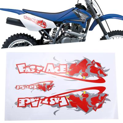 LB-WS-551/LB-WS-552 Cool Motorbike Decal Decoration Various Pattern Water Resistant