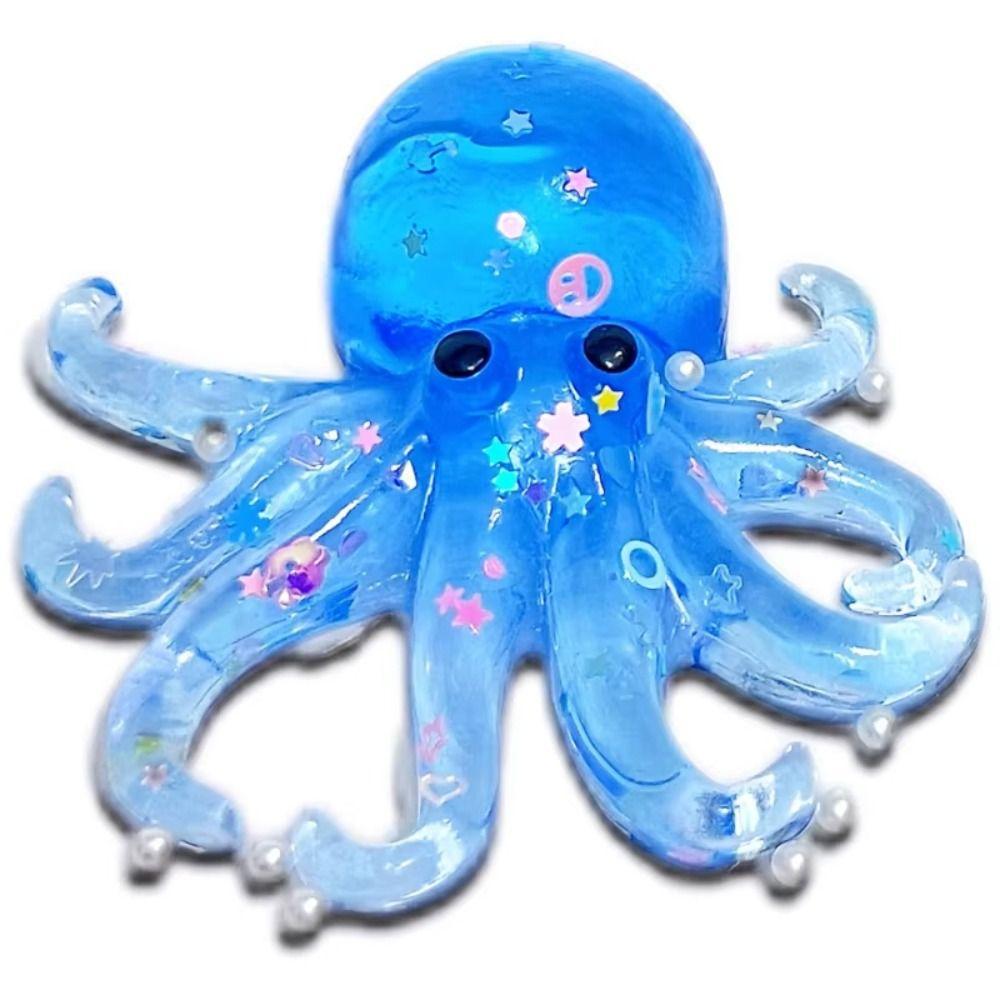 Simulation Sensory Fidget Ball Stretched Slow Rebound Toy Squishy Ocean Octopus For Students