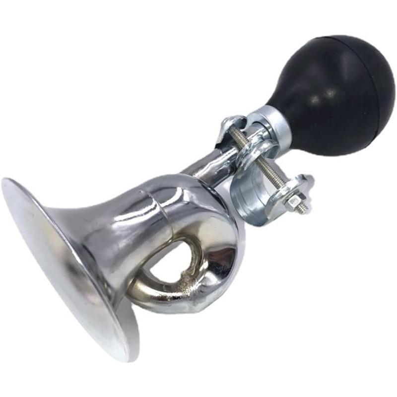 Bike Horn, Classic Metal Horn for Adult and Kids Bike, Fits Most Bicycle Handlebar