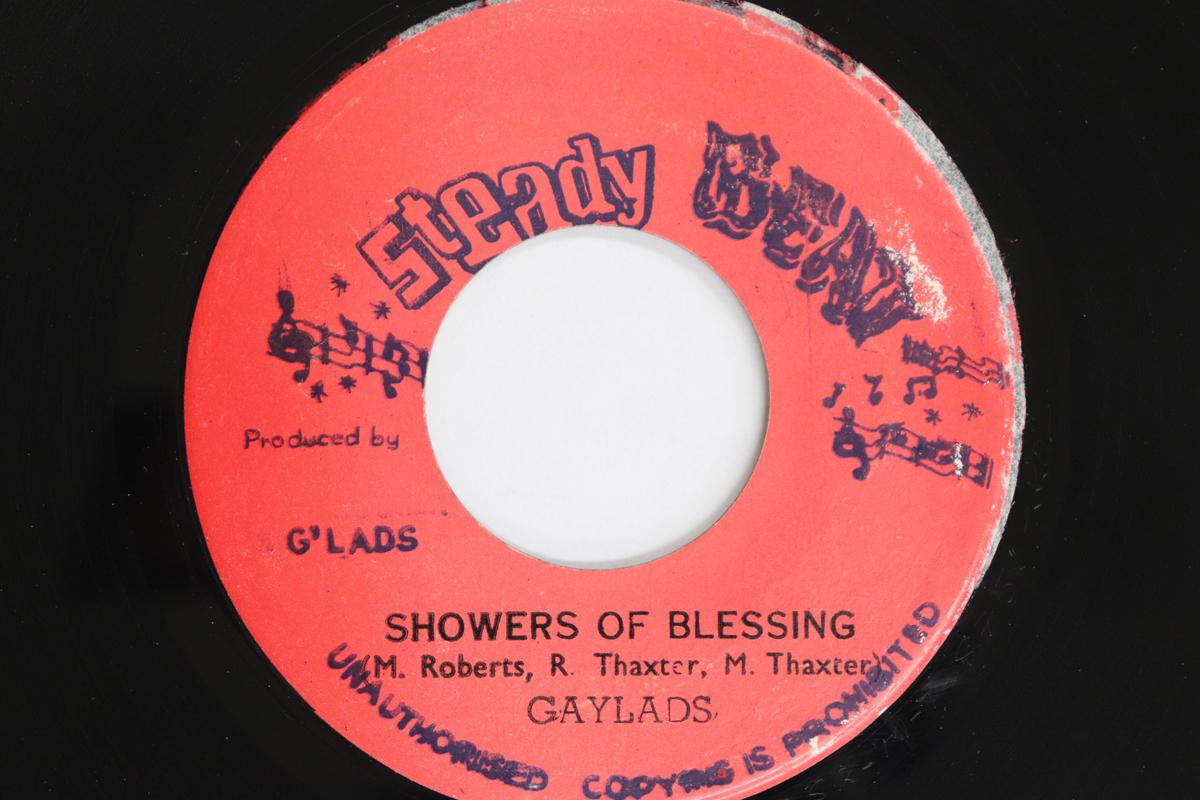 

7inch Record GAYLADS - Showers Of Blessing DSRM18752 STEADY BEAT Jamaica Reggae, Ska & Dub Used