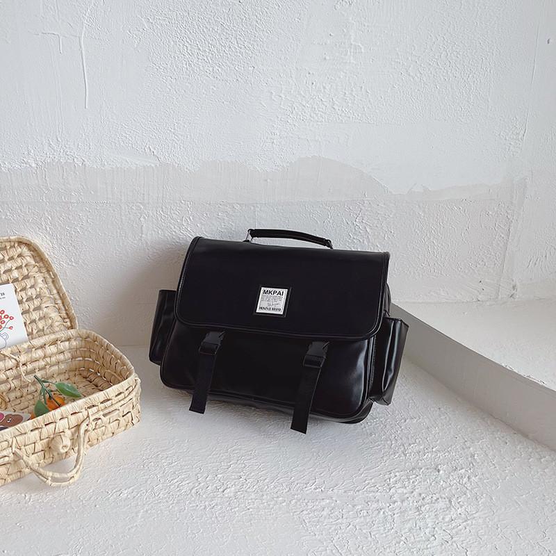 Fashionable Unisex Kids Backpack With Spacious Storage And Breathable Waterproof Design чёрный