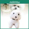 Mignon Porte-clés Peluche Chien Teddy Pour Sacs Et Clés Animal en Peluche Doux