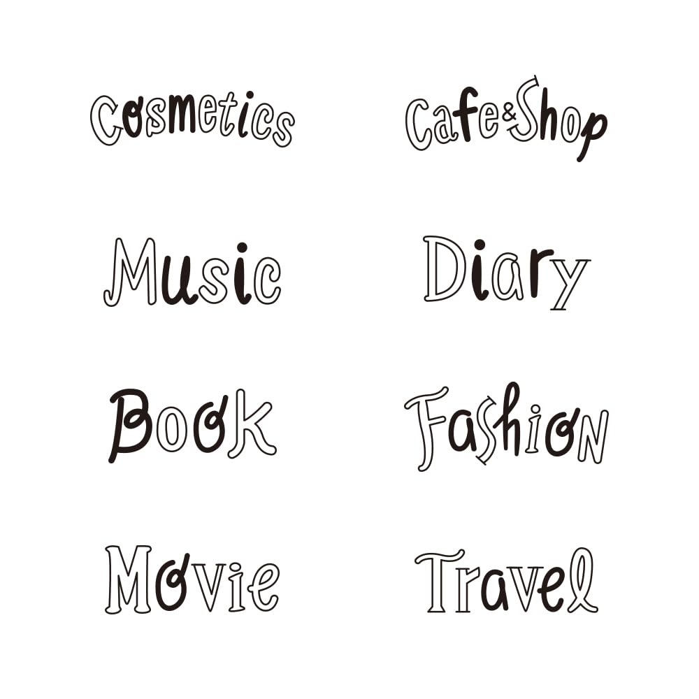 Midori Stamp Rotating Stamp Dial Title Pattern 35588006