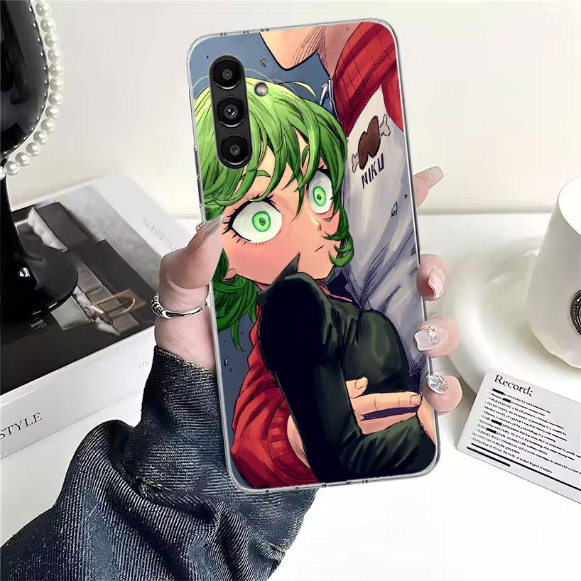 One P-Punch-Man Tatsumaki Phone Case For Samsung Galaxy A13 A14 A15 A16 A17 A53 A54 A55 A56 A57 A33 A34 A35 A36 A37 A23 A24 A25