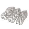 Stainless Steel Men's Transparent Crystal Sleeve Spikes Fun Sex Aid Penis Collar Men and Women Passion Sex Tool