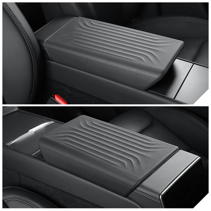 for New Tesla Model Y Juniper 2025 Interior Accessories Center Console Cup Holder Glasses Tray Armrest Box Protect Cover MY 2026