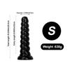 35*7.5cm  Large Dildo Butt Plug with Suction Cup Threaded Anal Beads Anal Dildo Fisting Realistic Penis