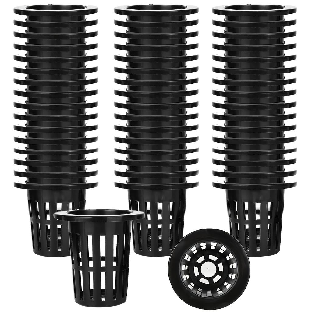 Hydroponic Net Cover - Reusable UV-resistant Mesh Cup with Groove Design Suitable for Elevated Garden Cloners and Pneumatic Systems