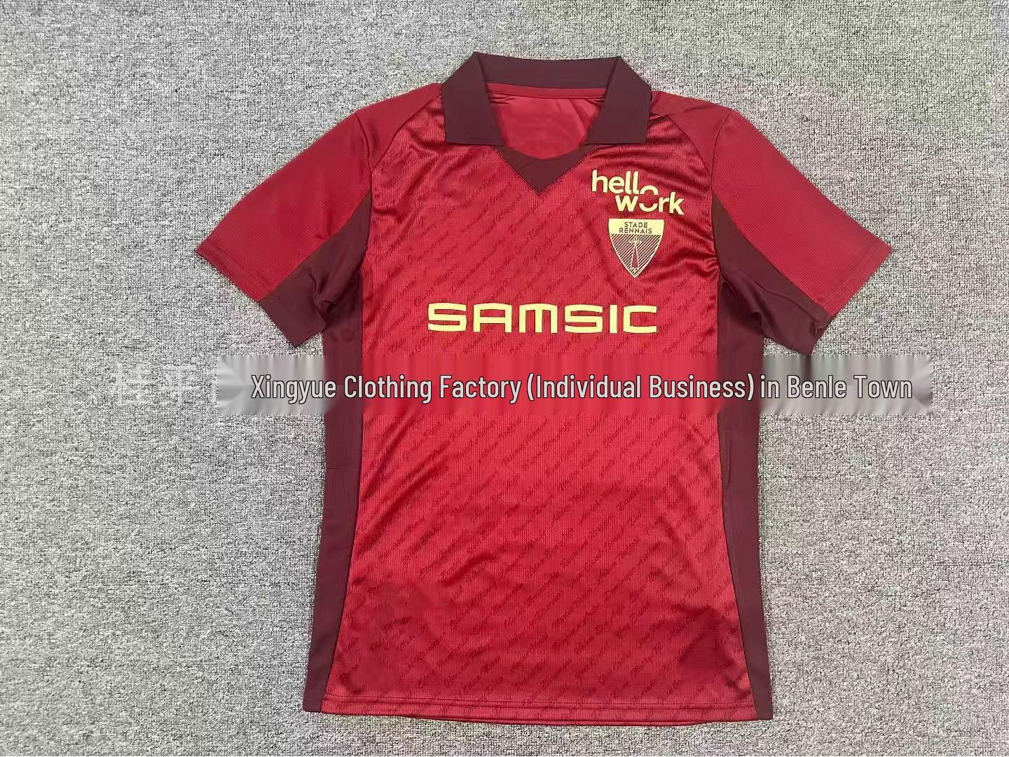 26-27 Club Rennes 125th Anniversary Commemorative Football Jersey 2X-Large