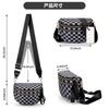 ins senior women's new fashion versatile Oxford cloth large capacity shell bag plaid light messenger bag sports