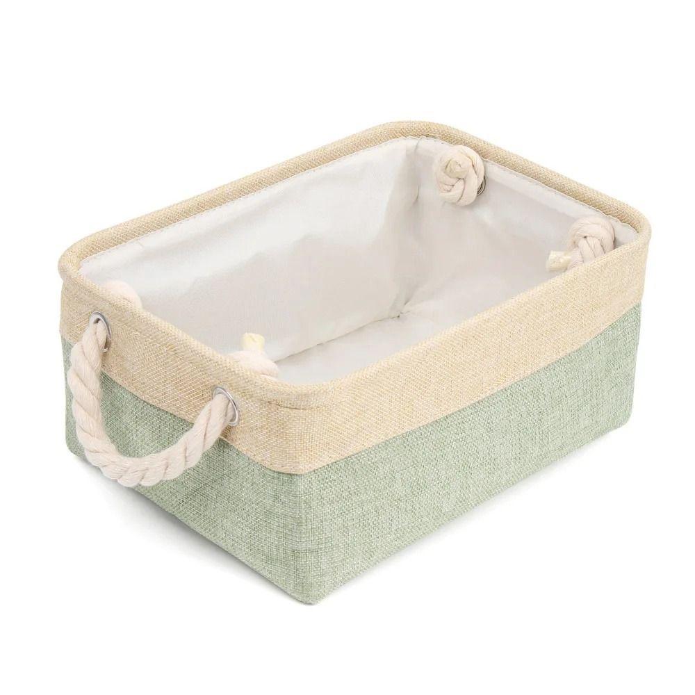 

Large Capacity Toys Storage Basket Foldable Sundries Sorting Basket Desktop Bucket Nursery L
