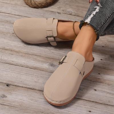 New Large-sized Lightweight and Casual Women's Shoes with Wedge Heels and Toe Caps