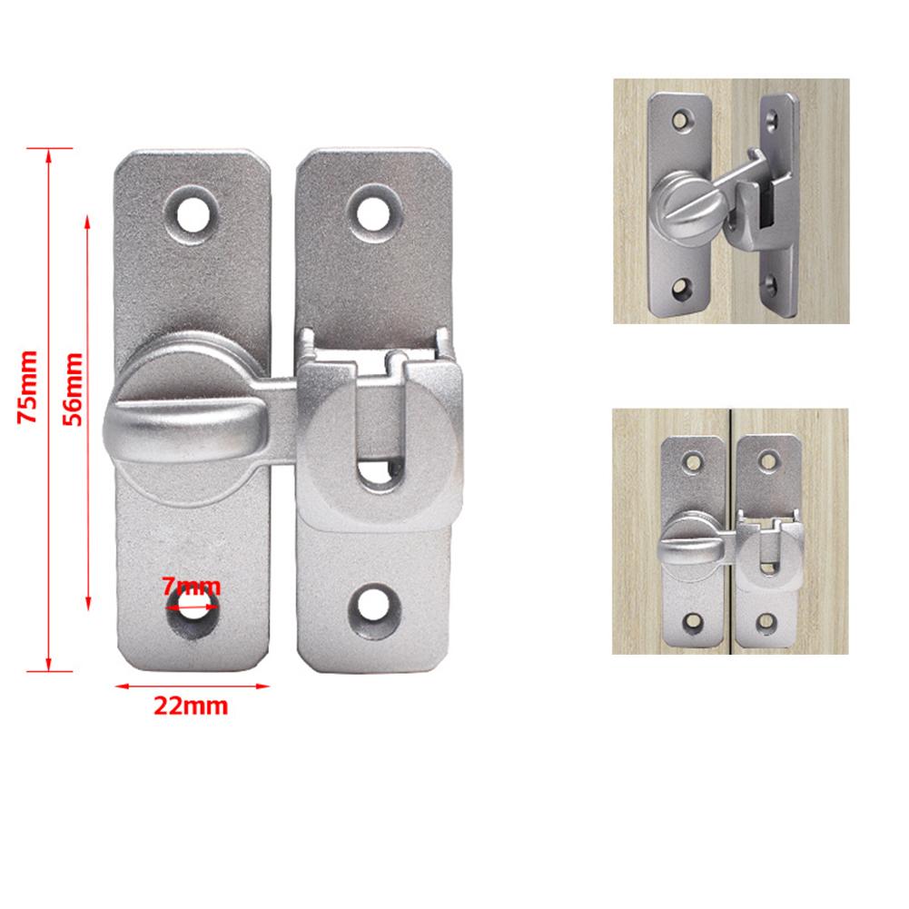 Sliding Door Lock Zinc Alloy Lock Flexible Locking Heavy-duty Material