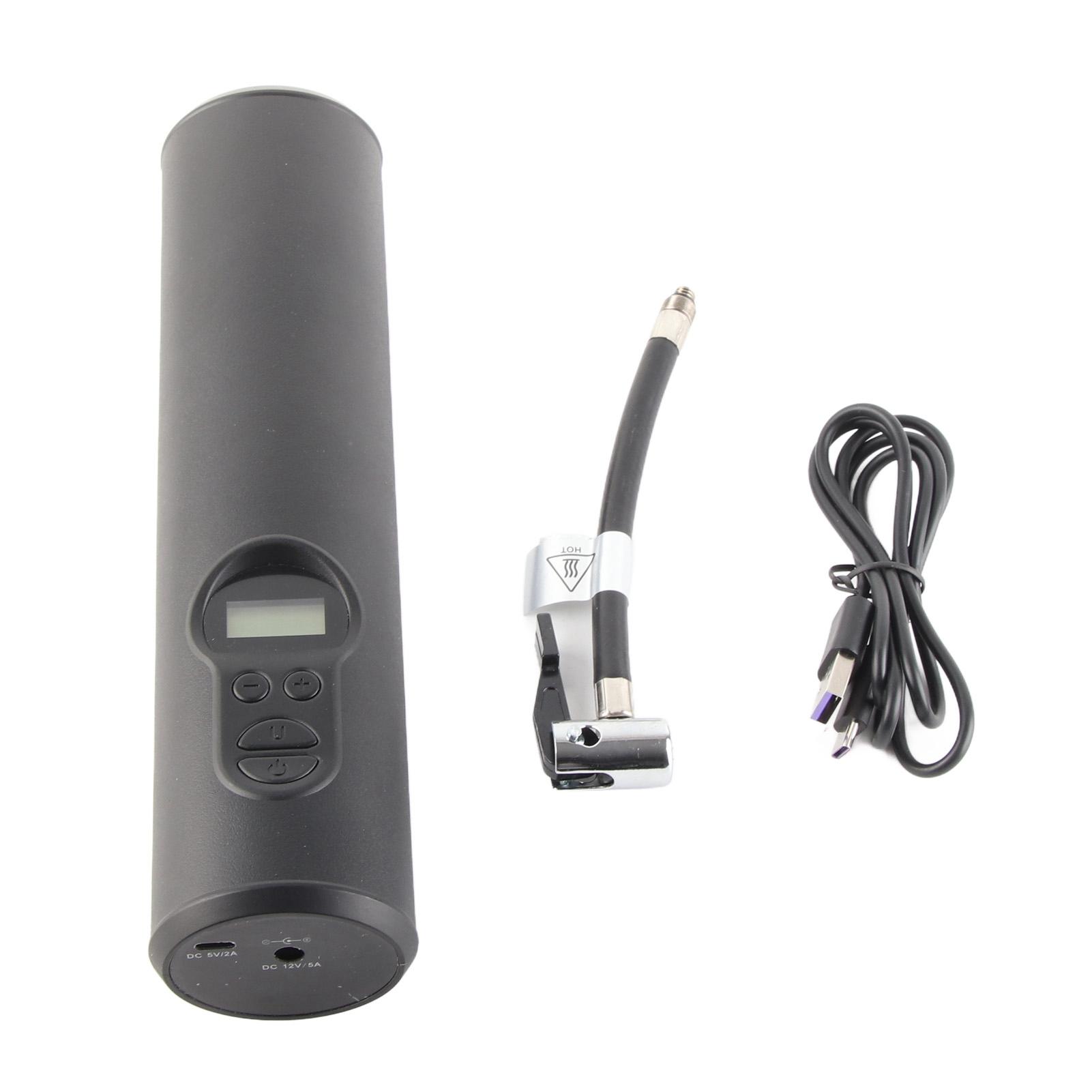 

Насос для накачивания шин, беспроводной, беспроводной, ЖК-дисплей, портативный, воздушный компрессор 12 В