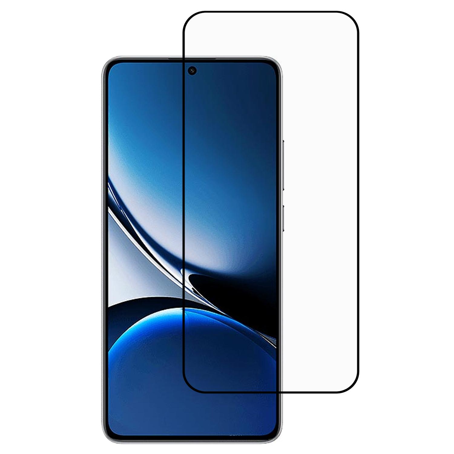 

For Xiaomi Poco X7 Pro 5G/Redmi Turbo 4 5G Screen Protector Silk Printing Full Glue Tempered Glass Screen Film Type A