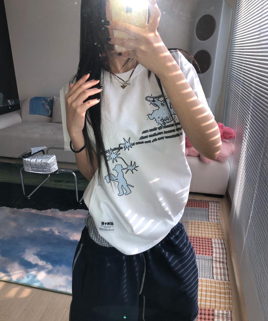 Ssobi Spark Oversized Short Sleeve Tee